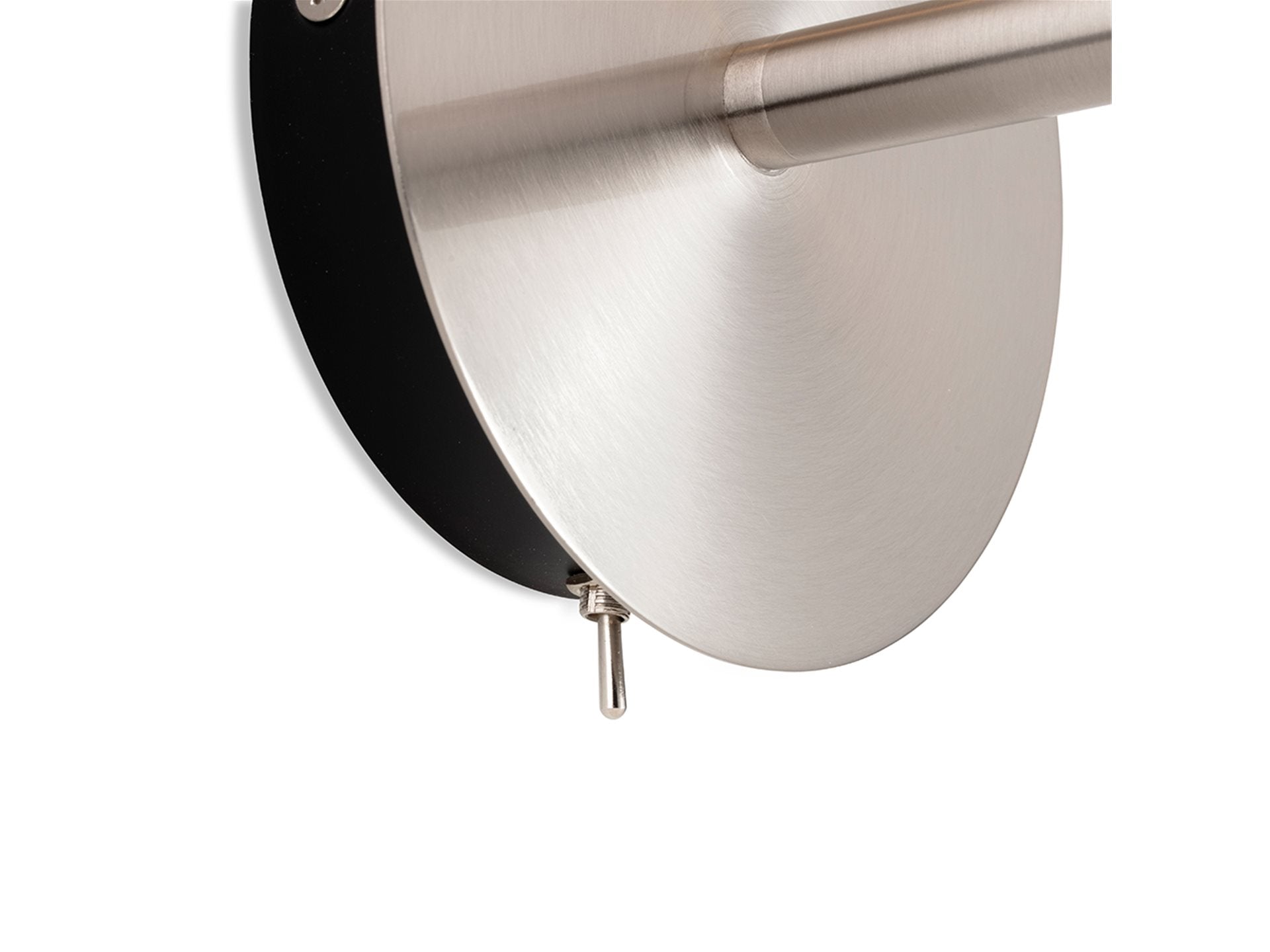 Seymour Single Wall Light- Chrome/ Steel Finishes
