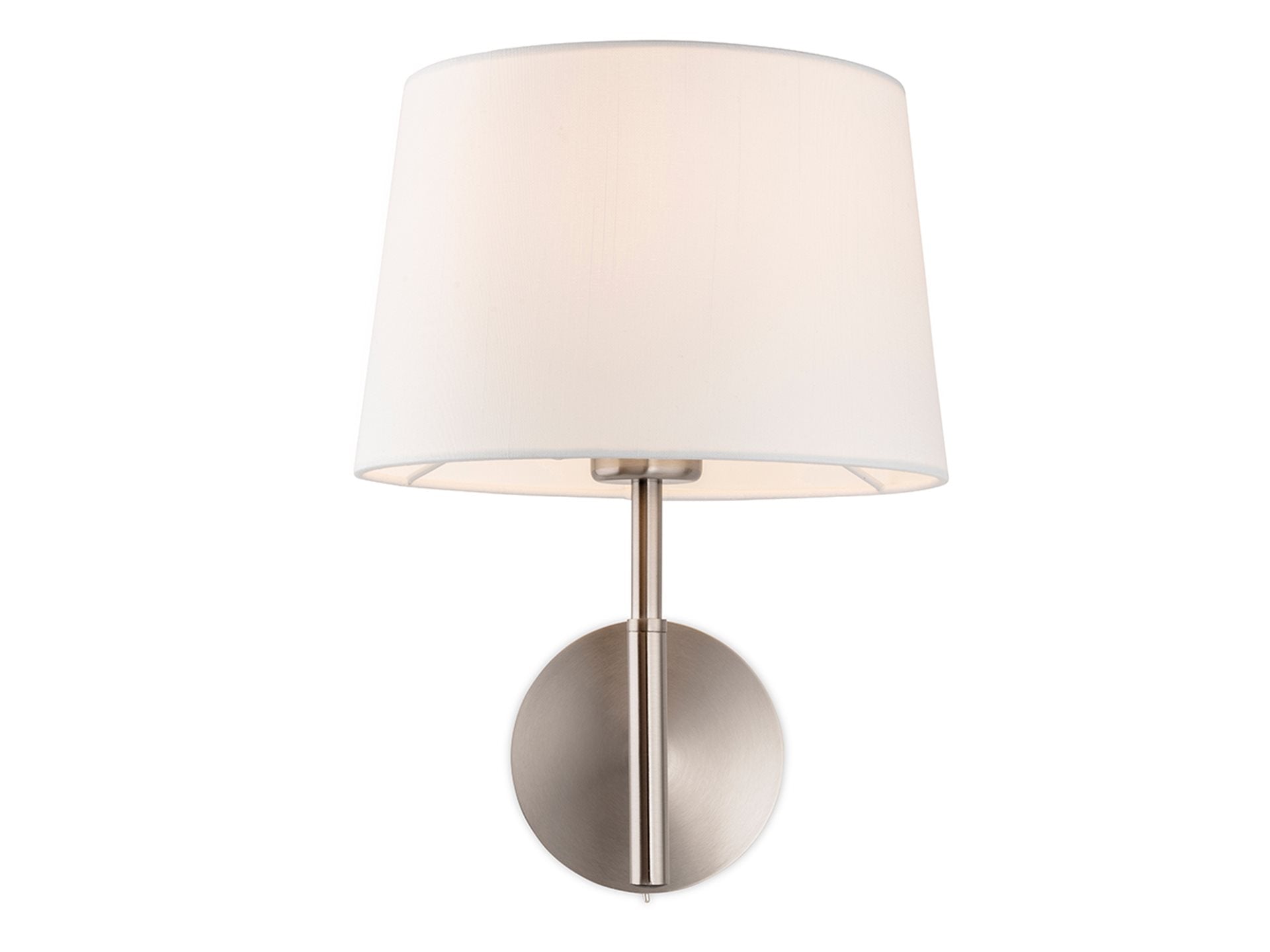 Seymour Single Wall Light- Chrome/ Steel Finishes