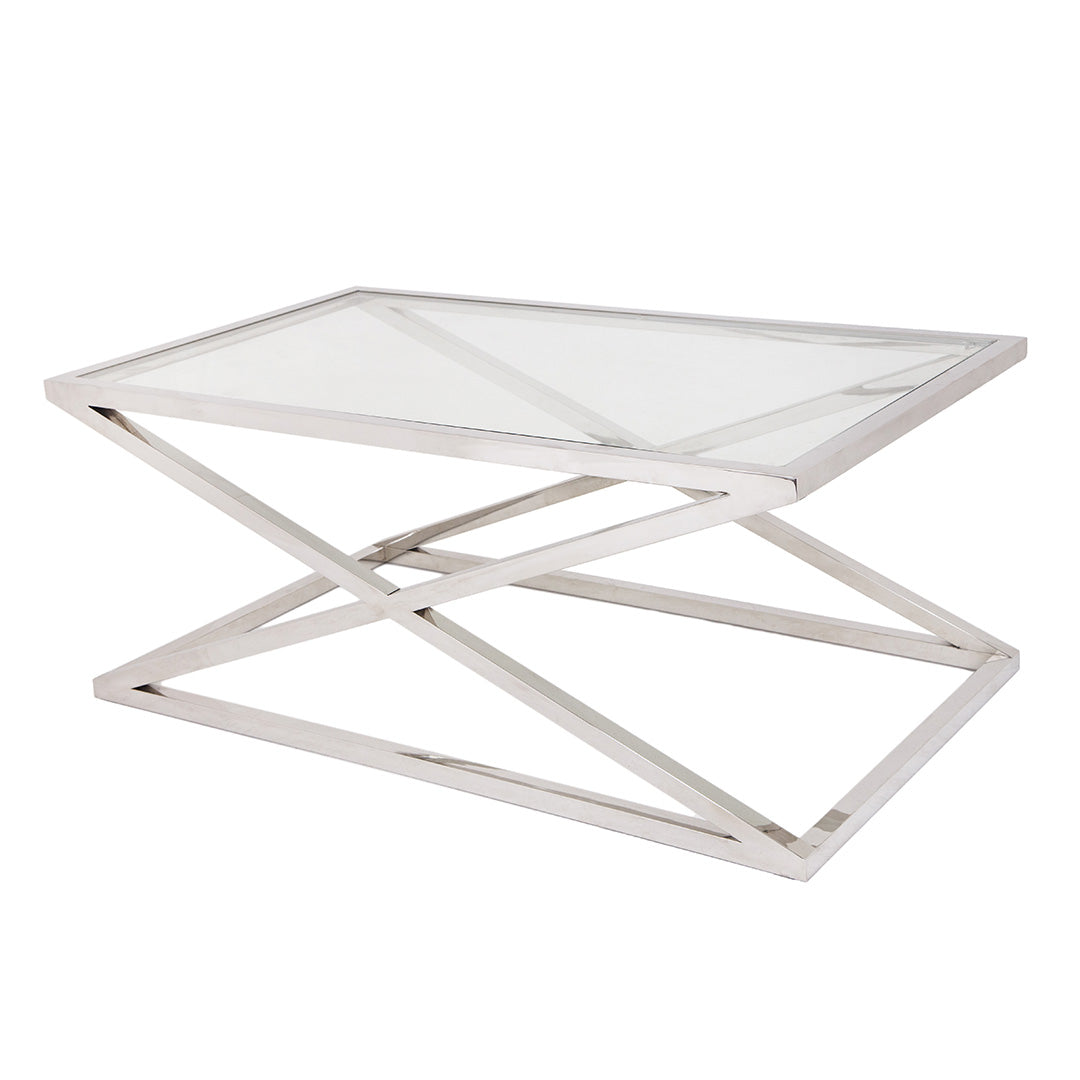 Apollo Coffee Table - Nickel