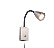 Wanda 1Lt Task Light - Nickel/Brass/White