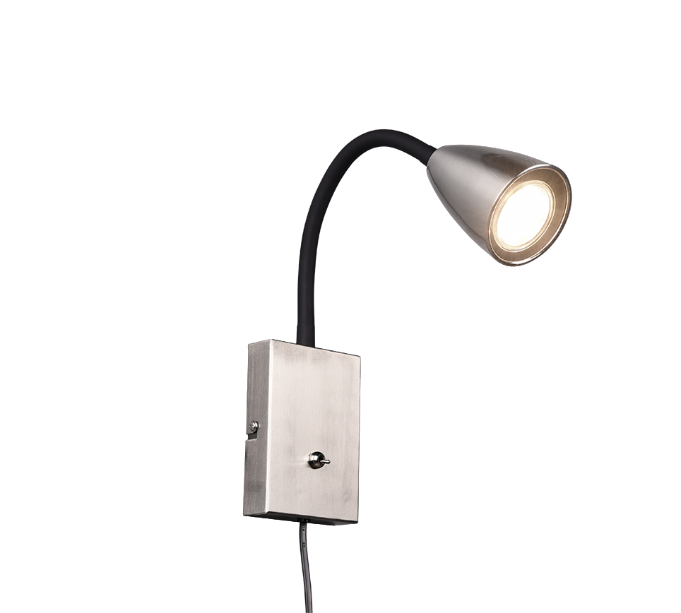 Wanda 1Lt Task Light - Nickel/Brass/White