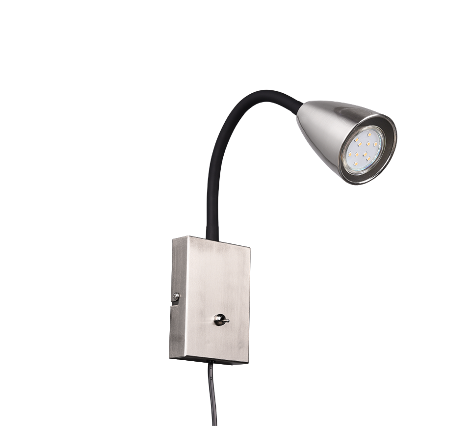 Wanda 1Lt Task Light - Nickel/Brass/White