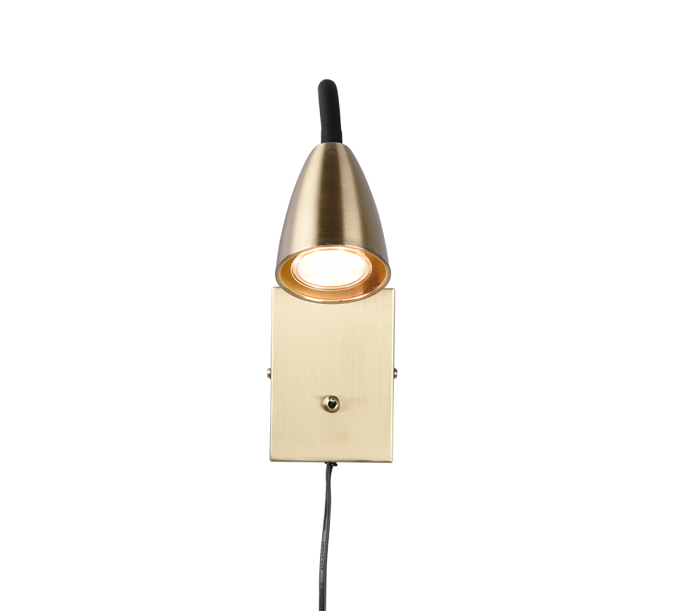 Wanda 1Lt Task Light - Nickel/Brass/White