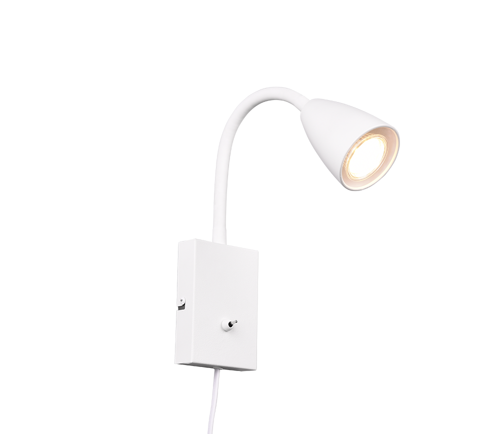 Wanda 1Lt Task Light - Nickel/Brass/White