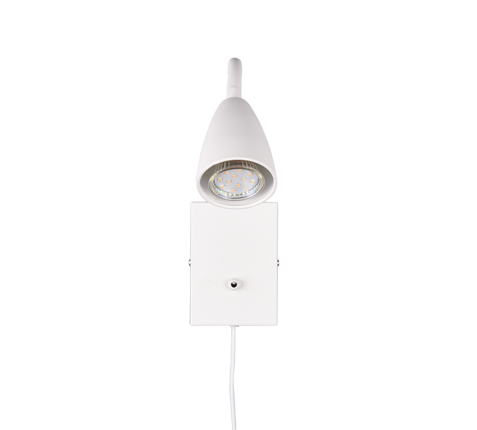 Wanda 1Lt Task Light - Nickel/Brass/White