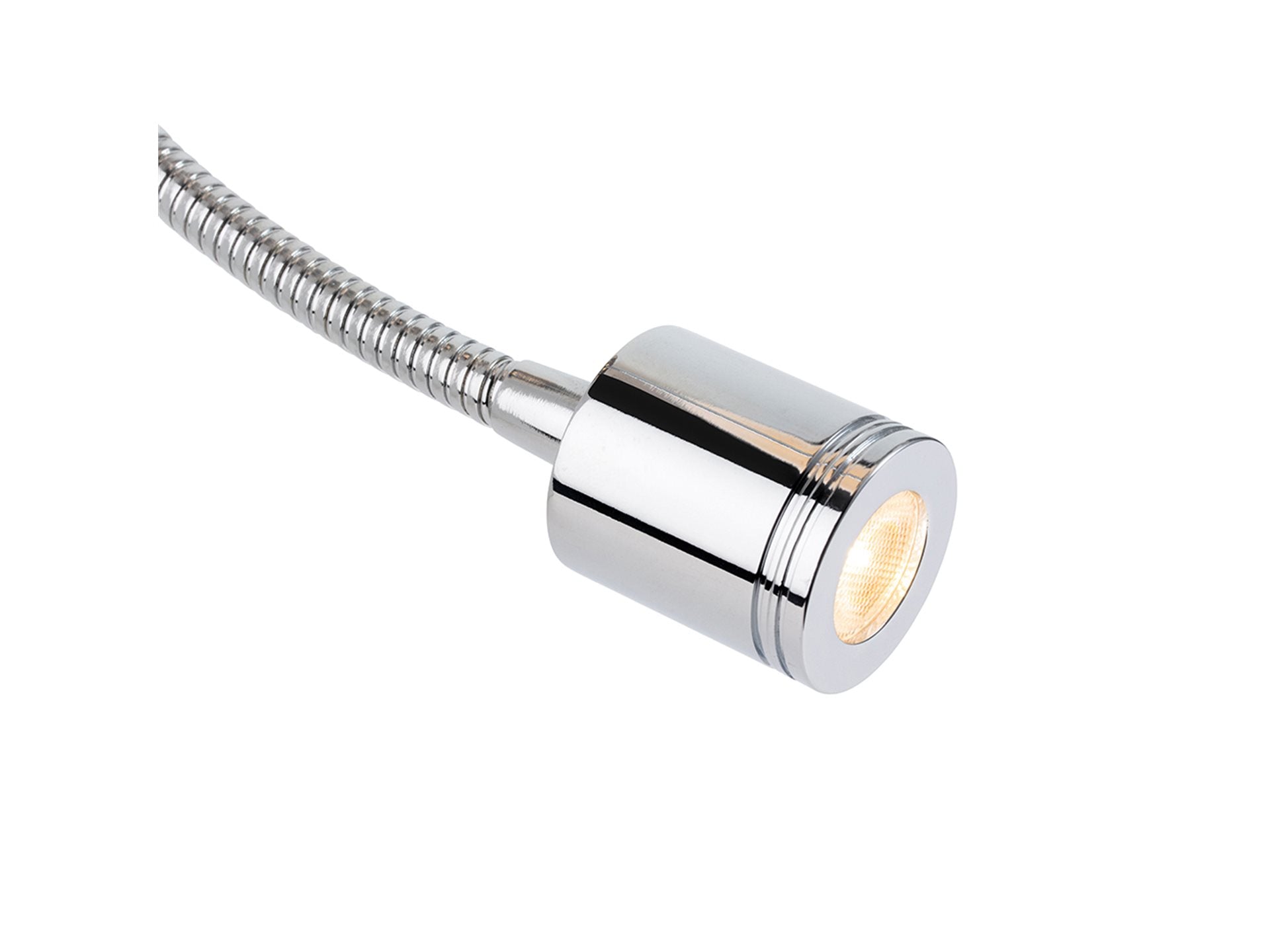 Seymour 2 Light Wall Light-  Chrome with Cream Shade