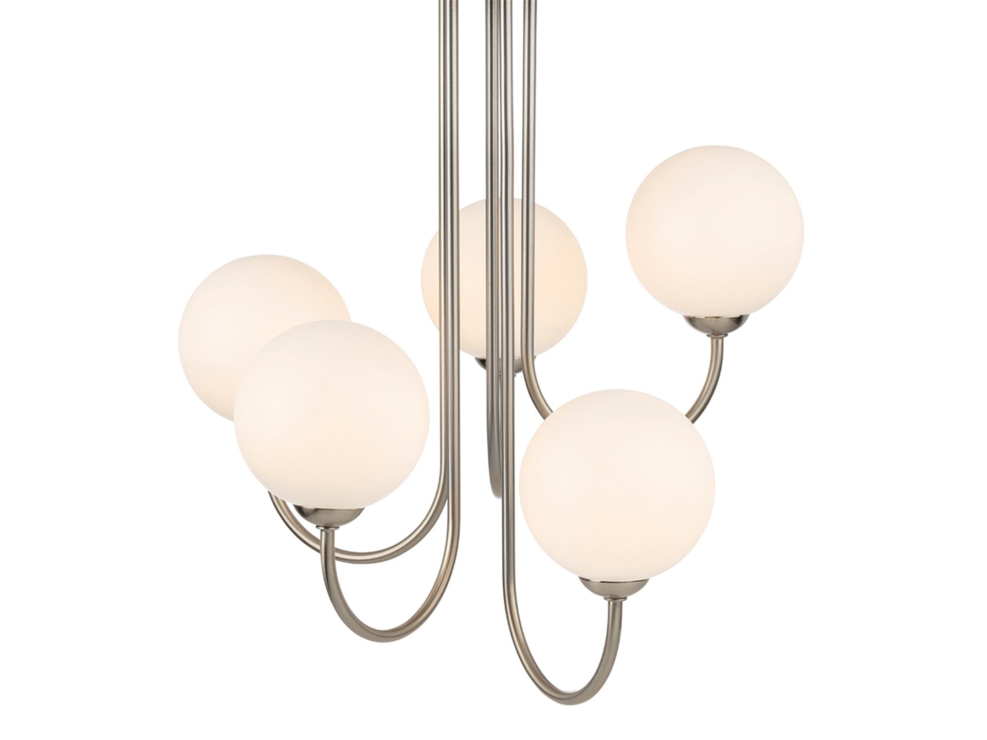 Lyndon 3/5Lt Ceiling Light- Antique Brass/ Brushed Steel Finishes