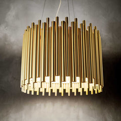 Pan Centre Ceiling Light - Gold Finish - Cusack Lighting
