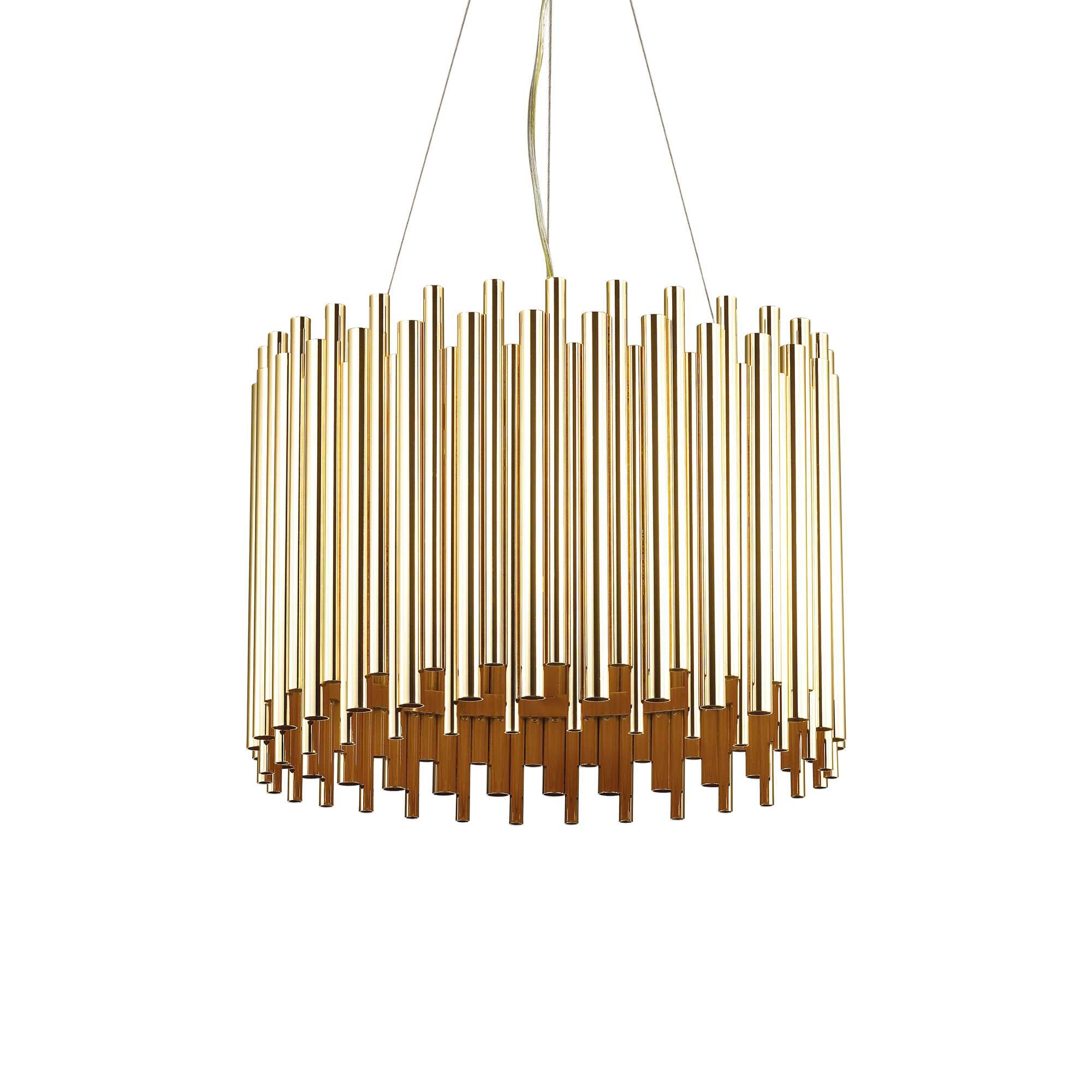 Pan Centre Ceiling Light - Gold Finish - Cusack Lighting