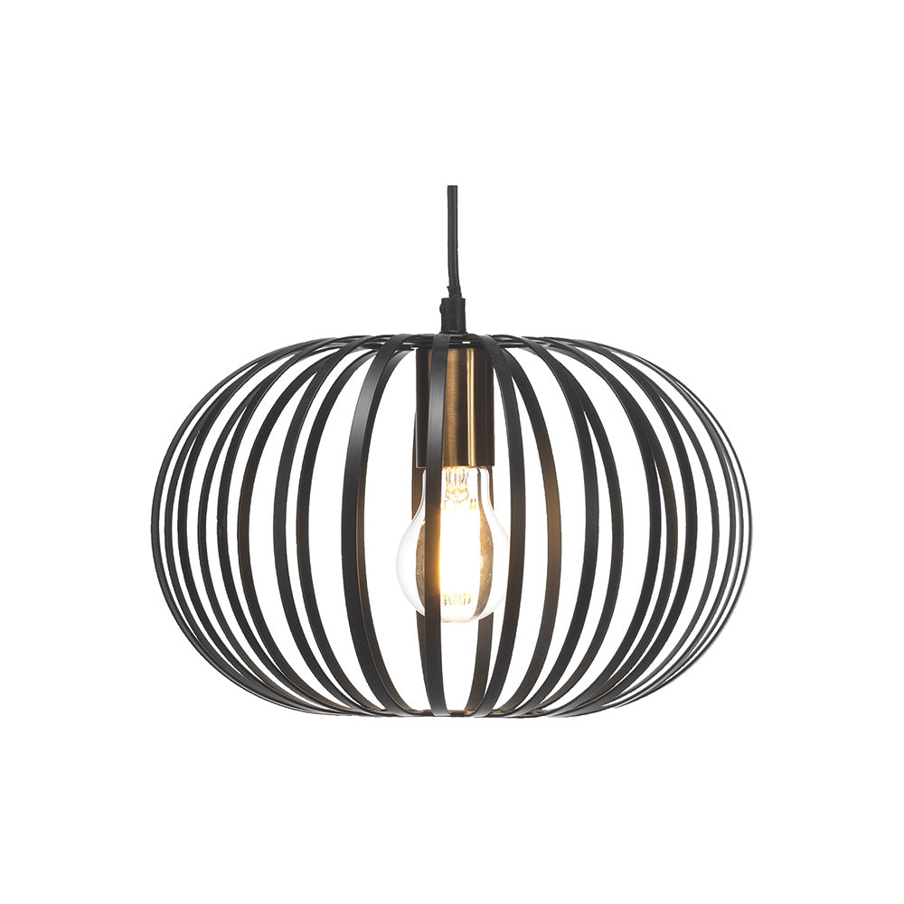 Salta 1Lt Pendant - Black/White/Gold