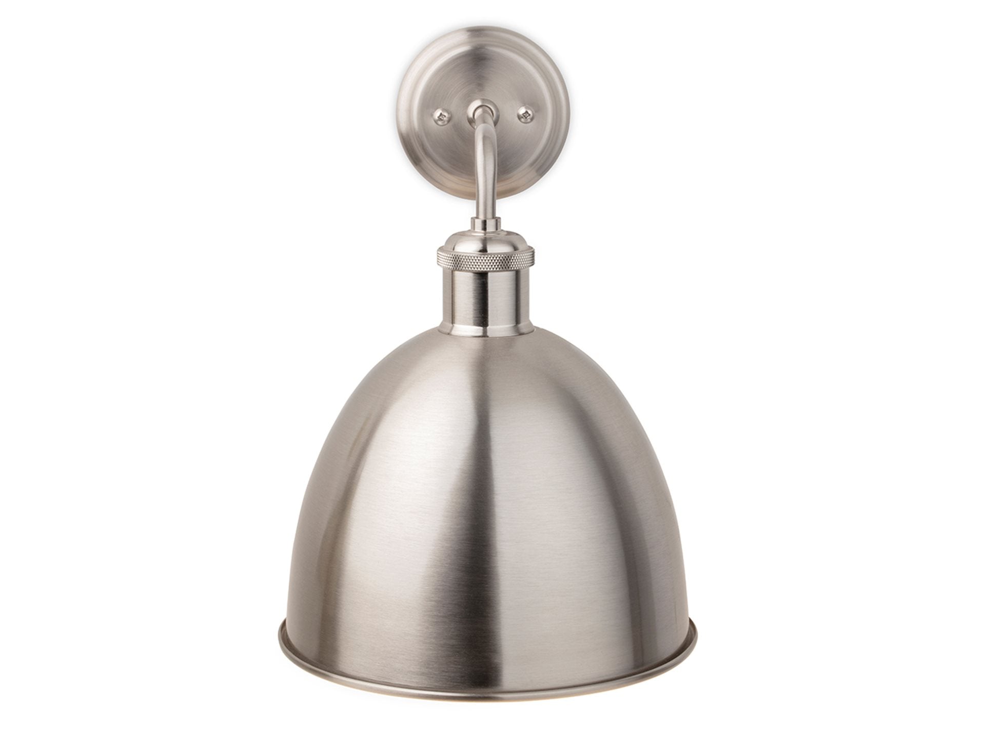 Genoa Wall Light- Antique Brass/ Brushed Steel