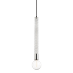 Pippin 1Lt Pendant- Aged Brass/ Polished Nickel
