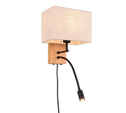 Nilam 2Lt Reading Light - Black