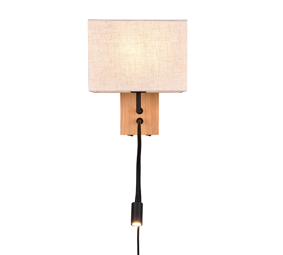 Nilam 2Lt Reading Light - Black