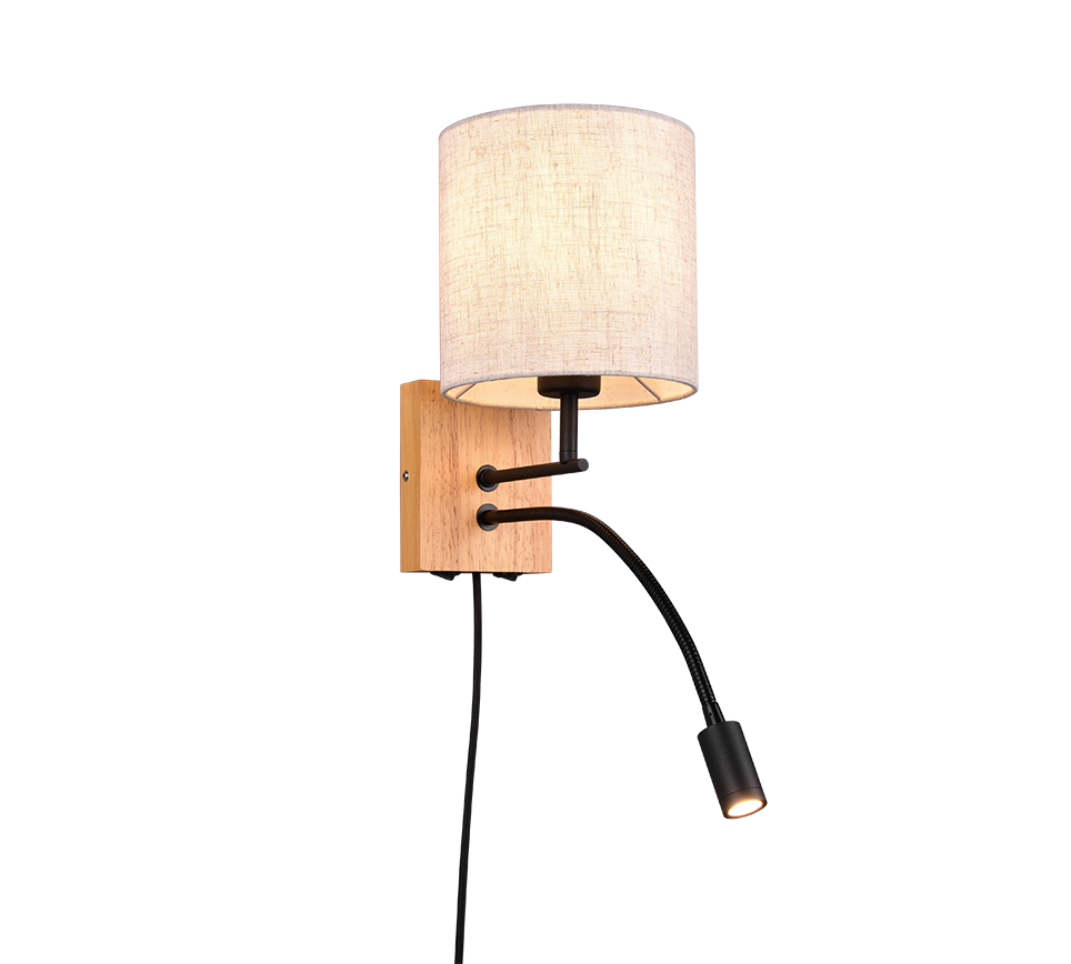 Nilam 2Lt Reading Light - Black