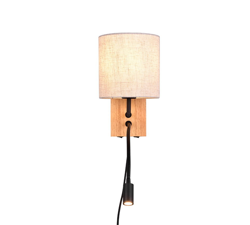 Nilam 2Lt Reading Light - Black