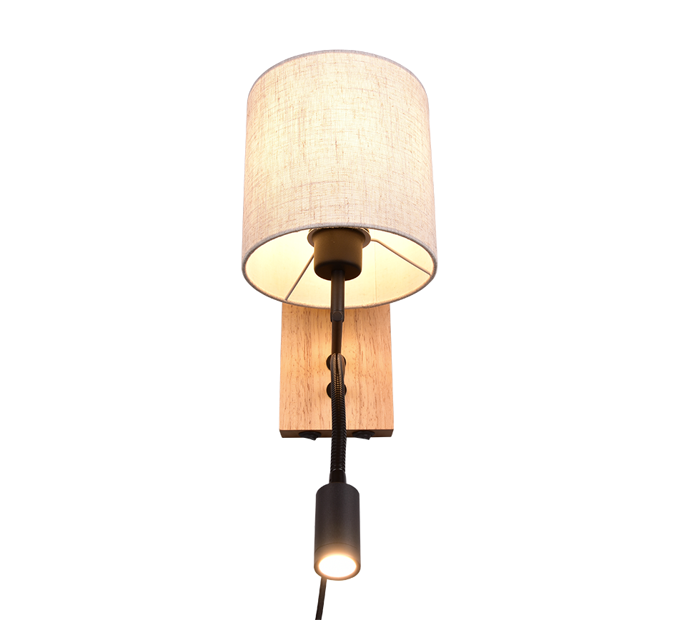 Nilam 2Lt Reading Light - Black