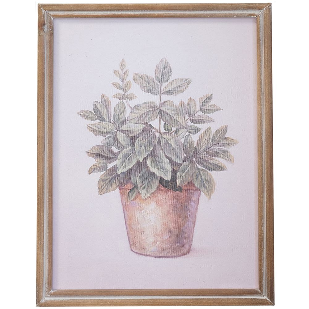 Flora Framed Potted Plant