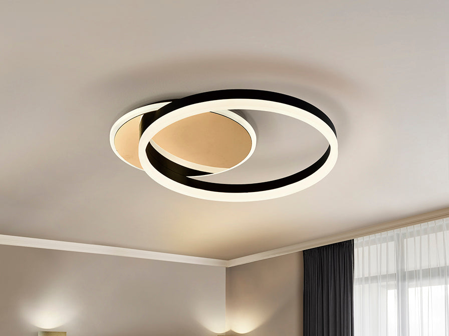 ORIEL CEILING LAMP GOLD/BLACK