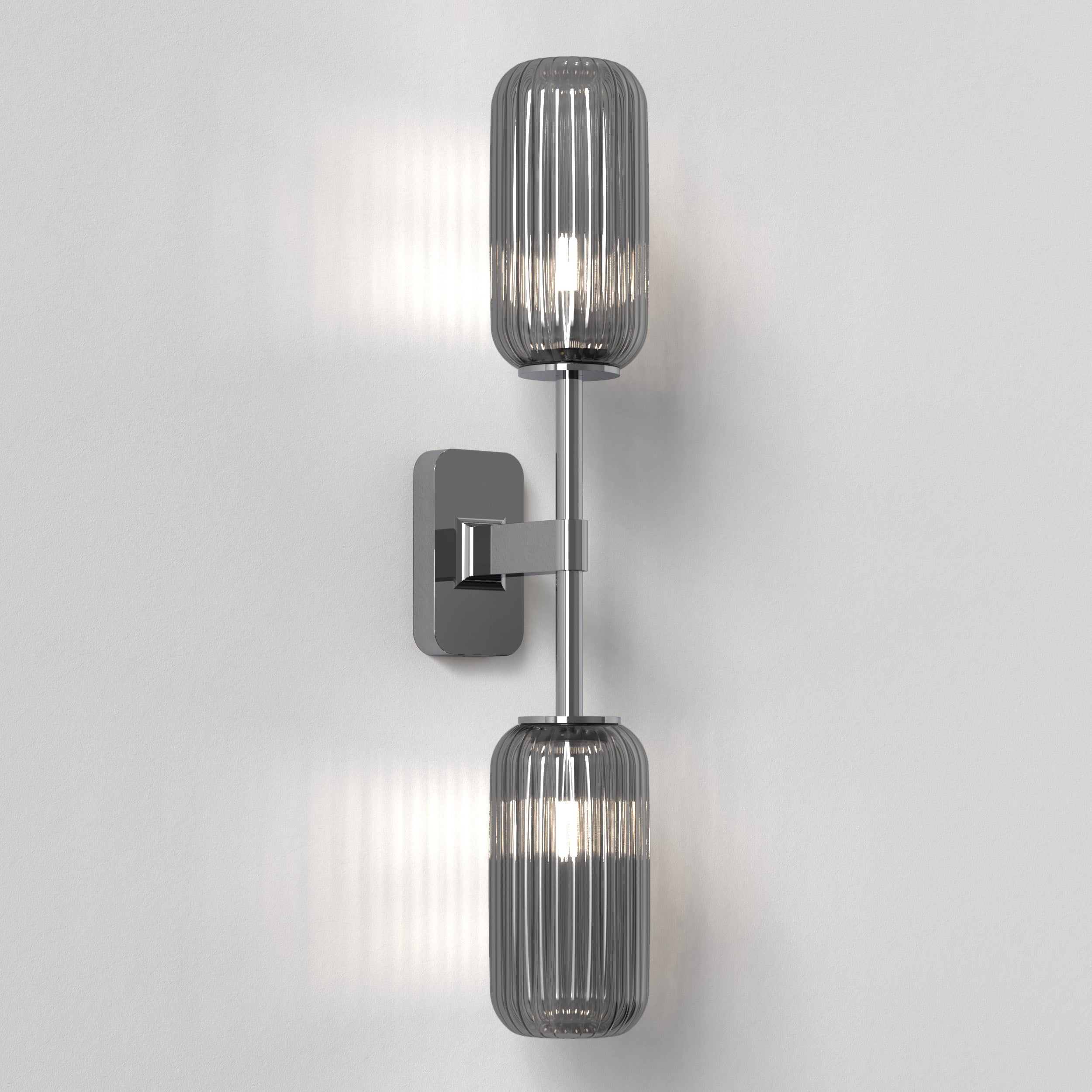 Tacoma Reed Ribbed Glass