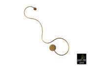 Grafos LED Wall Light - Gold/Black