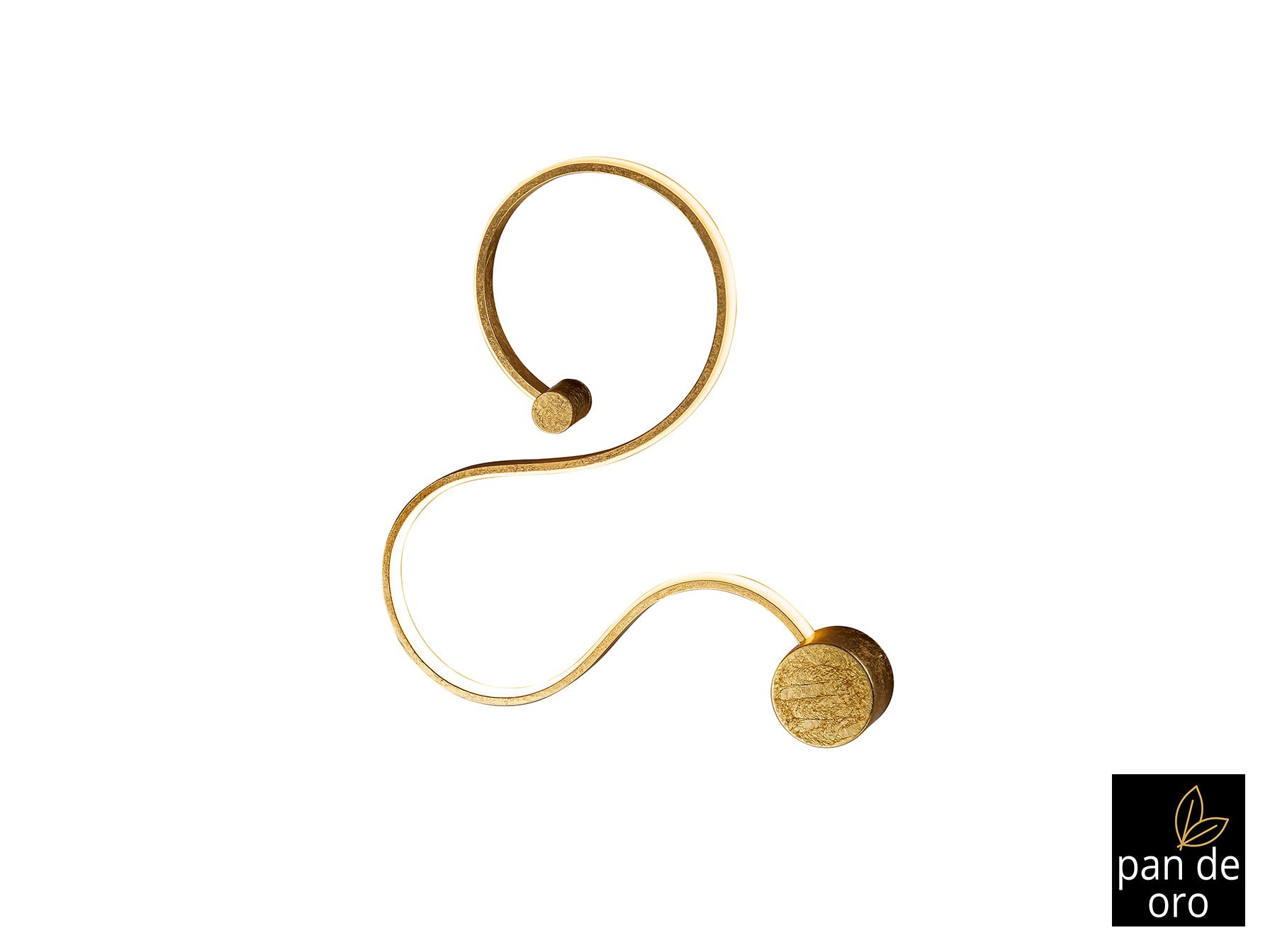 Grafos LED Wall Light - Gold/Black