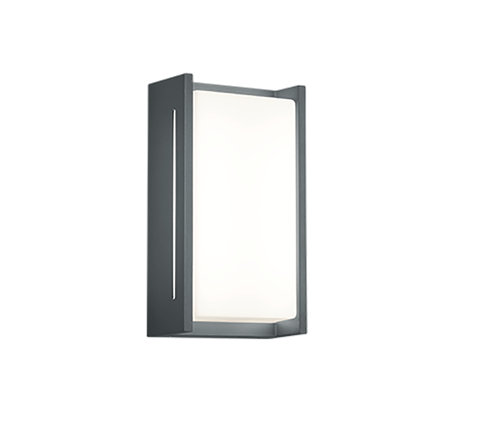 Indus Anthracite IP54 Outdoor LED Wall Light