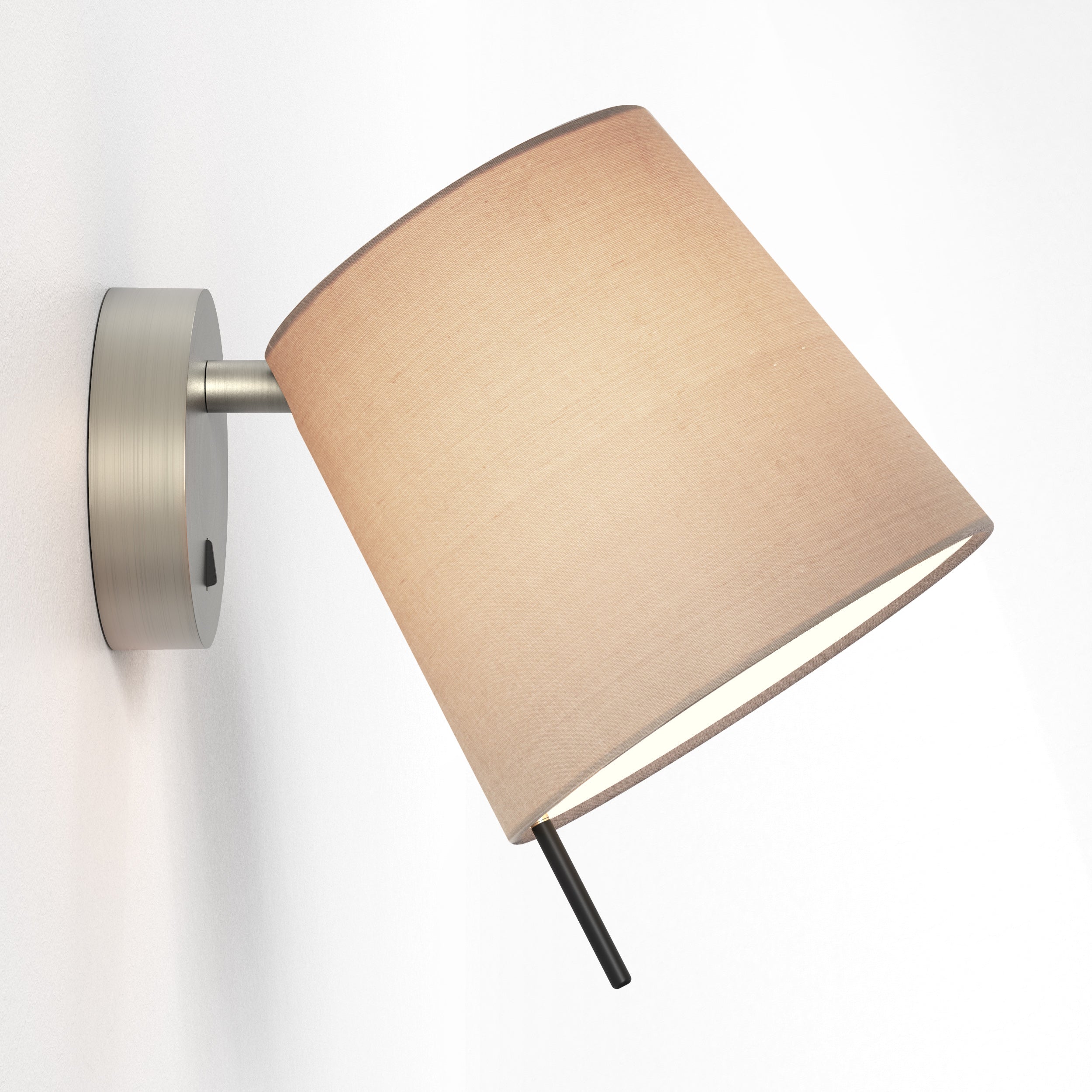 Mitsu Wall Light- Matt Nickel/ Bronze
