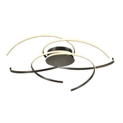 CADENCE - LARGE CEILING LAMP- BLACK
