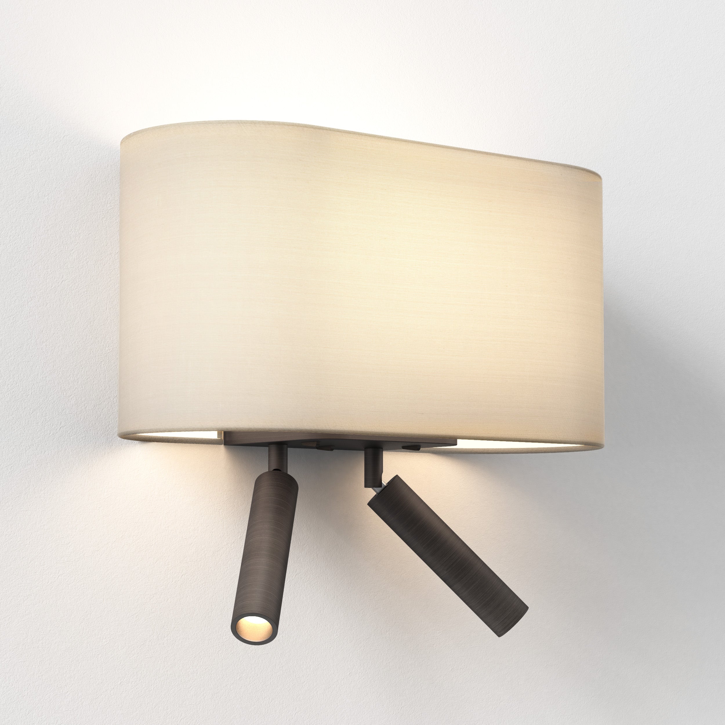 Venn Reader Twin Lights- Bronze/ Matt Nickel Finishes