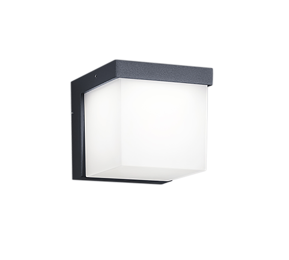Yangtze Anthracite/White, Outdoor LED Wall Light