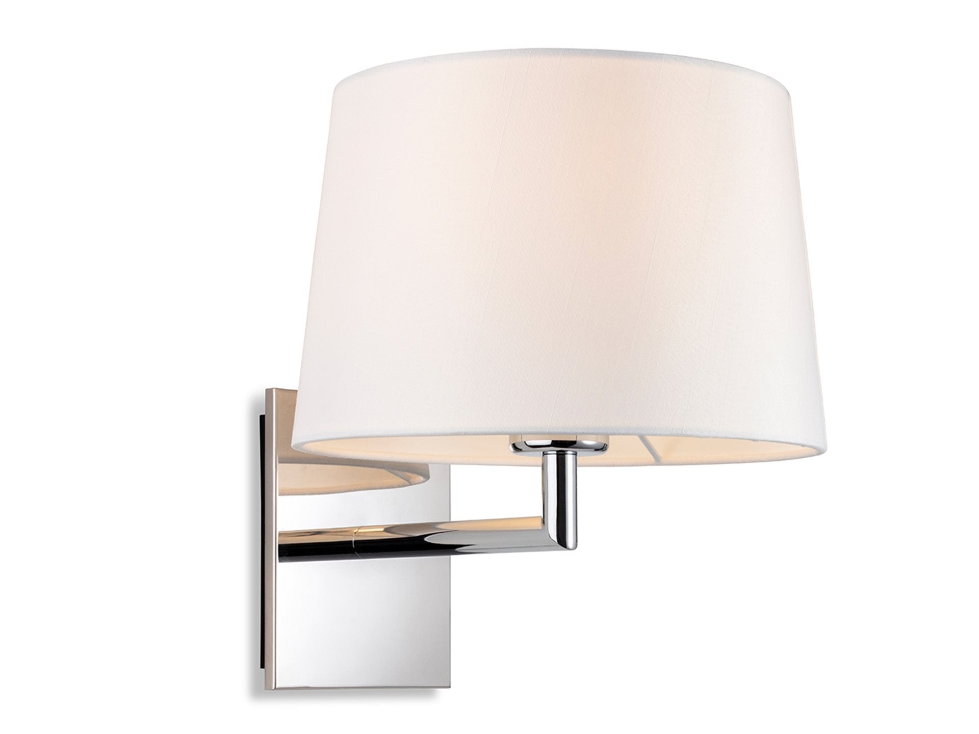 Grand Single Wall Light- Chrome/ Steel