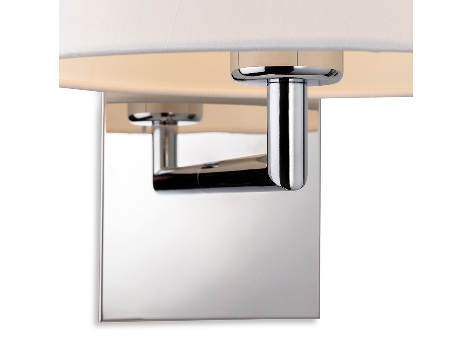 Grand Single Wall Light- Chrome/ Steel