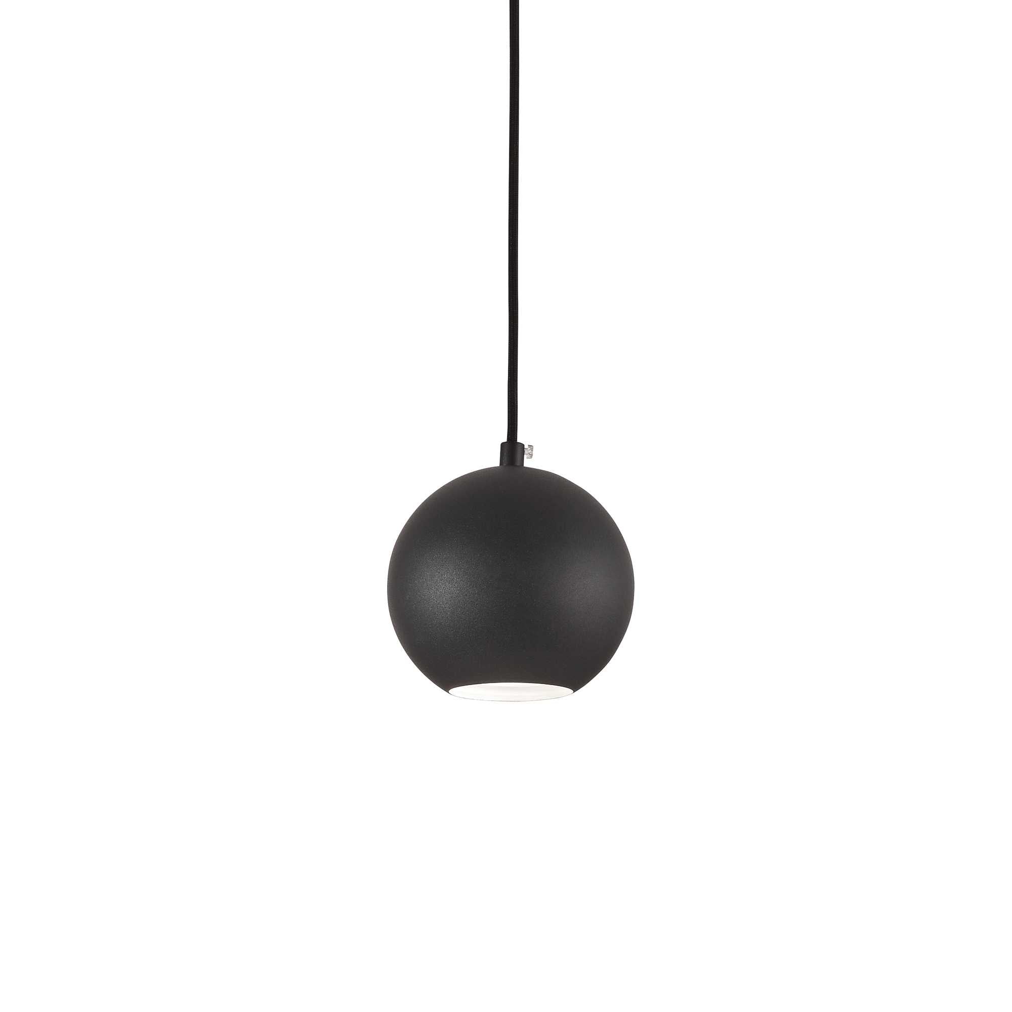 Mr Jack Small/Large Pendant Ceiling Light - White/Black/Chrome Finish, IP20