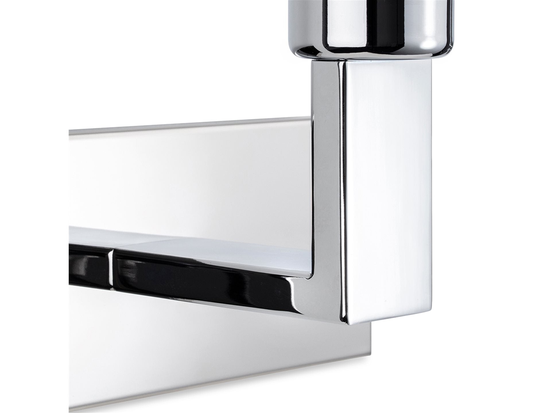 Webster Single Wall Light- Chrome/ Steel Finishes