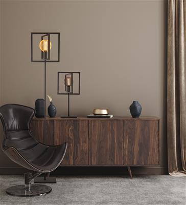 Plaza Adjustable Table Lamp - Matt Black