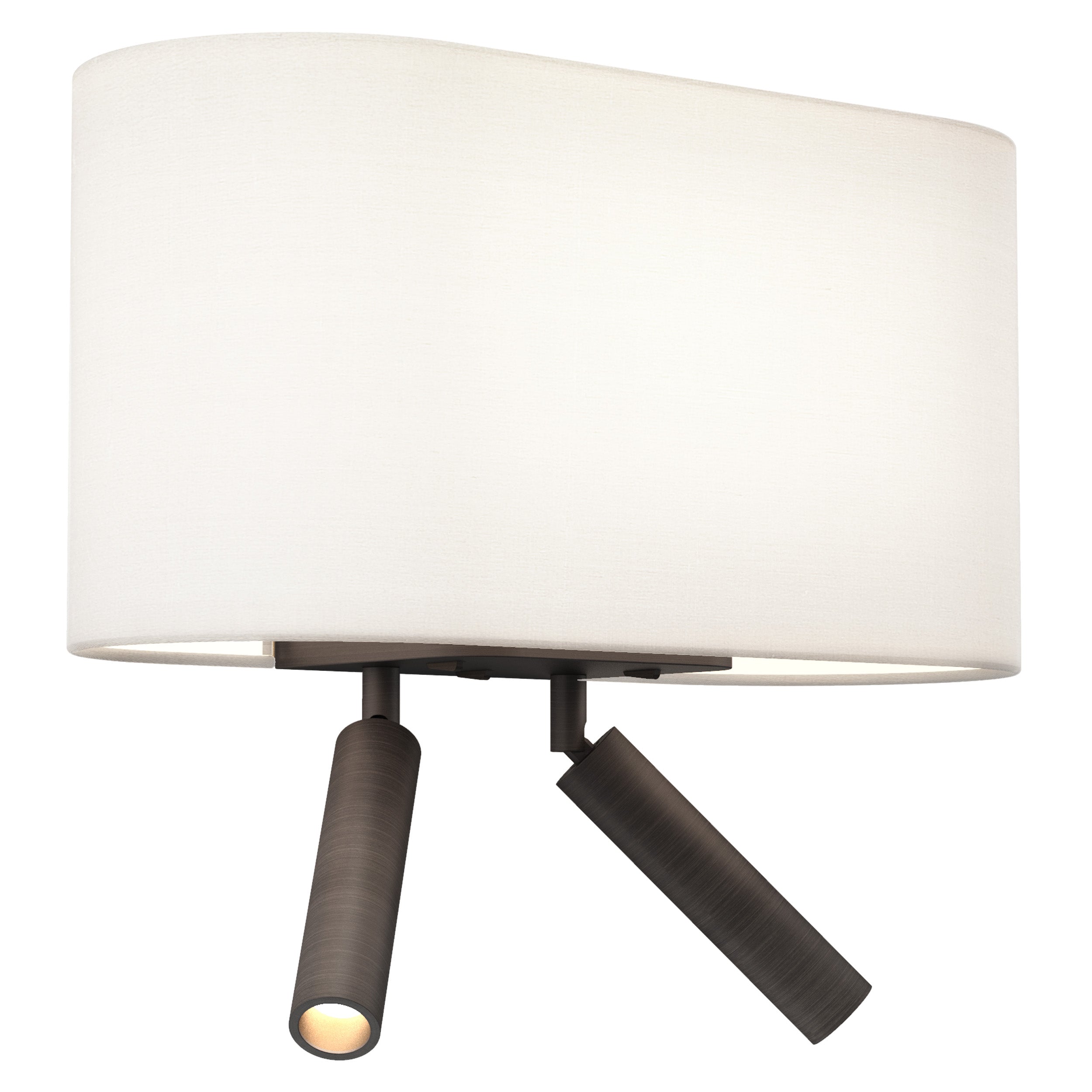 Venn Reader Twin Lights- Bronze/ Matt Nickel Finishes