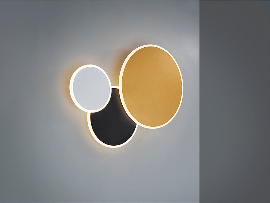 UMBRA - GOLD-BLACK-WHITE CEILING LAMP