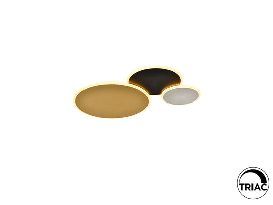 UMBRA - GOLD-BLACK-WHITE CEILING LAMP
