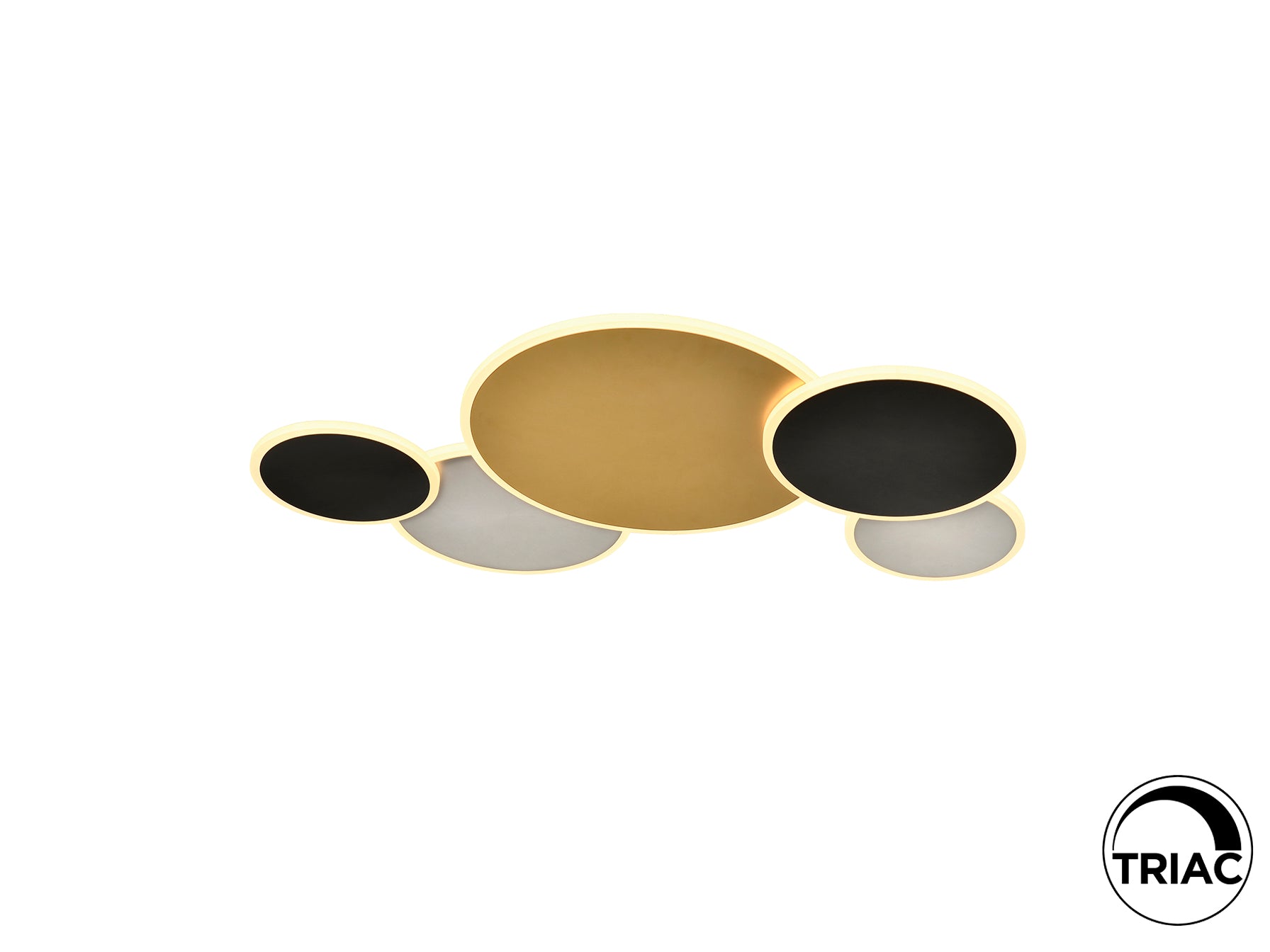 UMBRA - GOLD-BLACK-WHITE CEILING LAMP