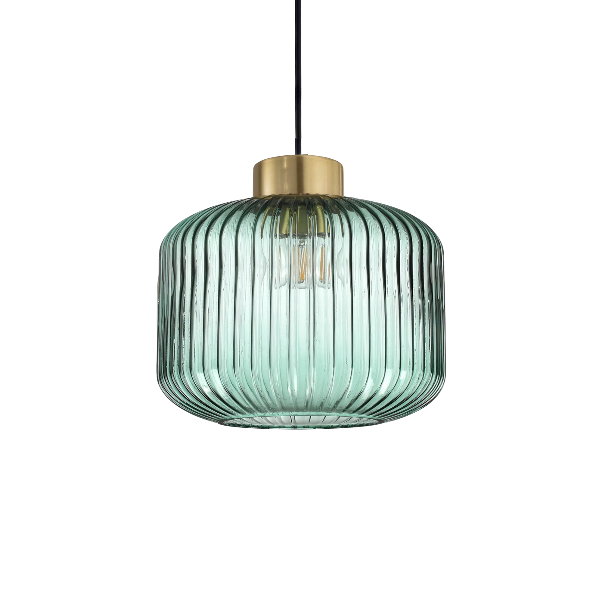 Mint Pendant Light, Various Styles - Green/Smokey Grey Finish