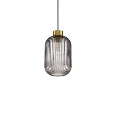 Mint Pendant Light, Various Styles - Green/Smokey Grey Finish