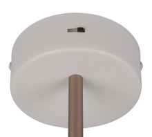 Keaton Wall Light- Warm Grey/ Black Gold Finishes