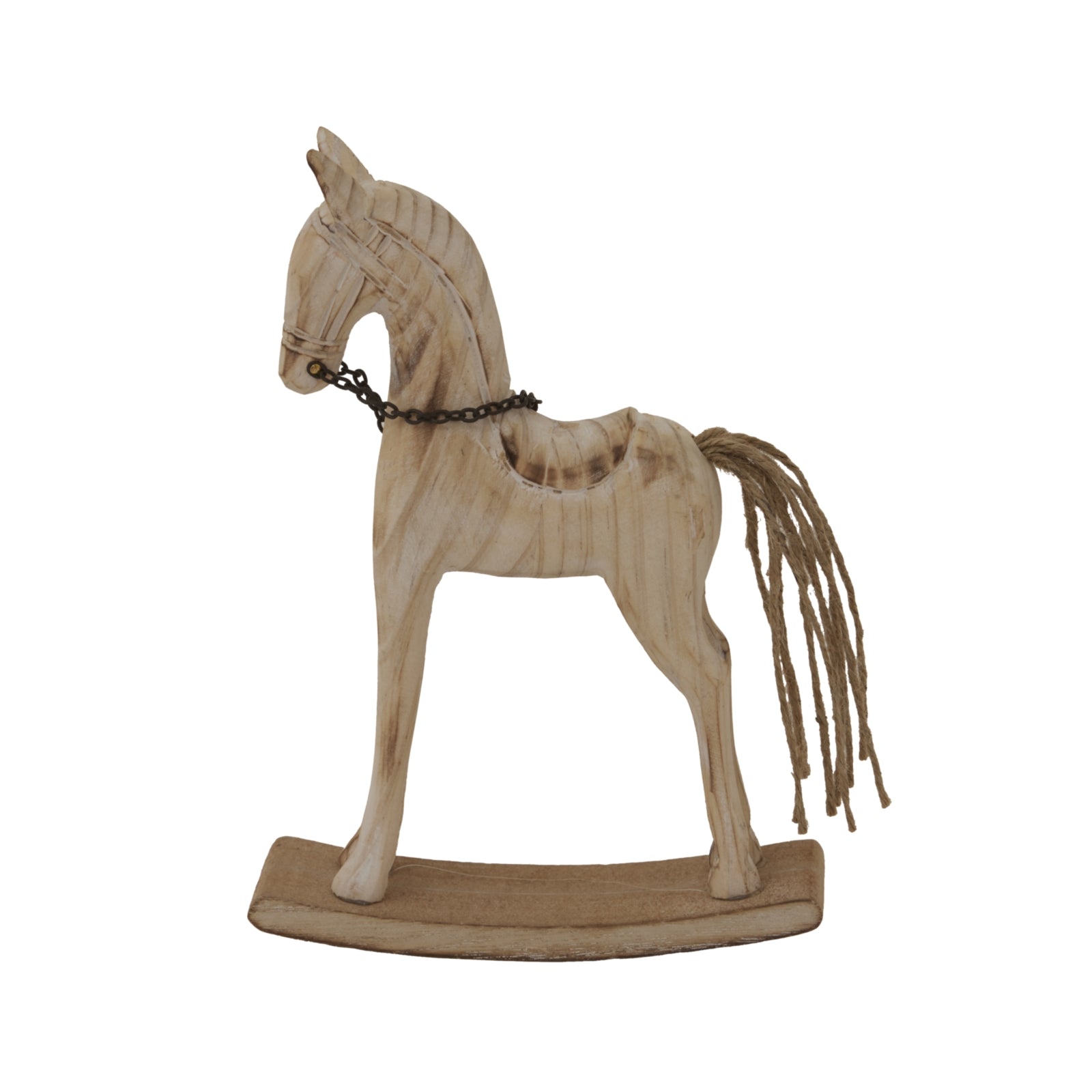 Natural Rustic Rocking Horse – Cusack Lighting