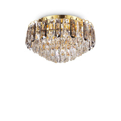 Magnolia Flush Crystal - Gold Finish - Cusack Lighting