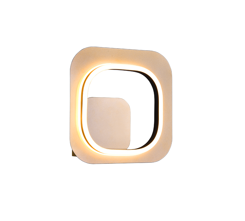 Lugo LED Wall Light - Black & Gold