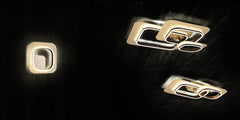 Lugo LED Wall Light - Black & Gold
