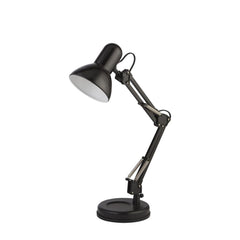 Desk Table Lamp - Black Metal