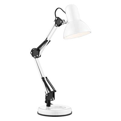 Monmouth Desk Task/Reading Lamp - Black/White