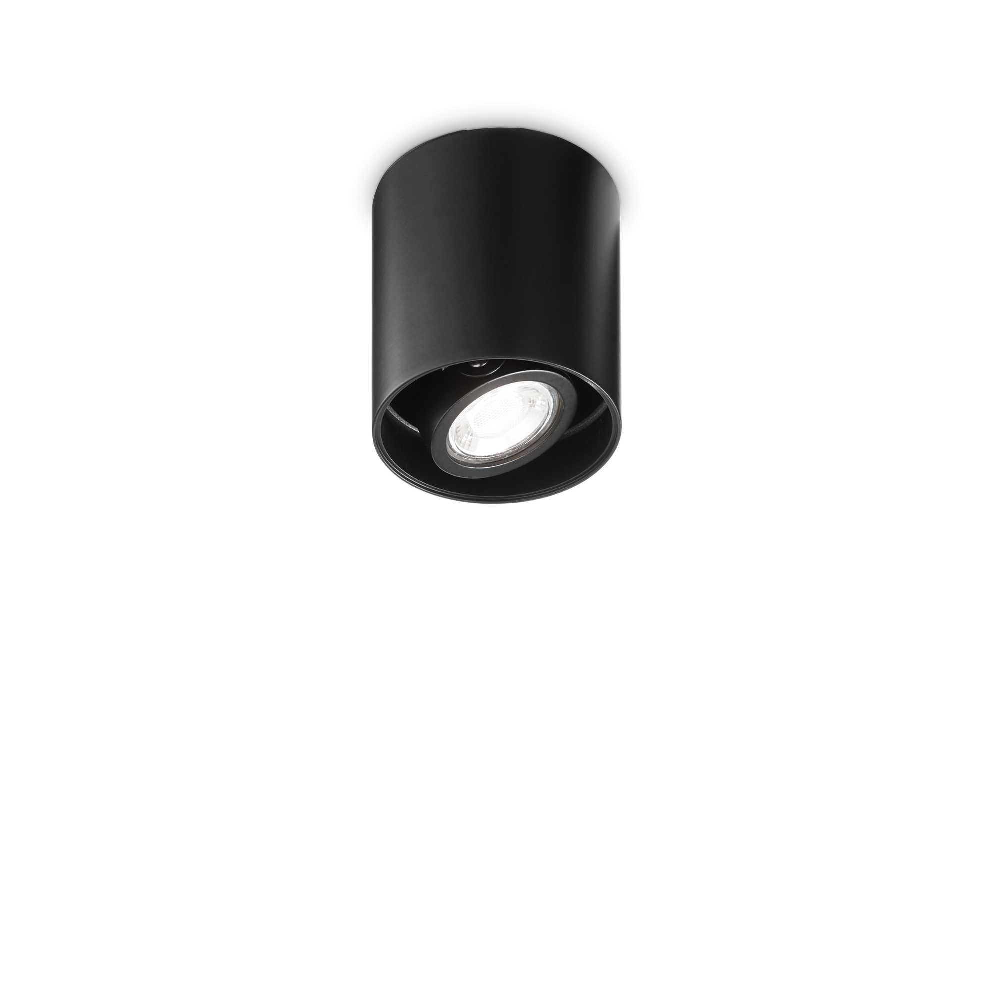 Mood 1Lt  Round Spotlight IP20 - Black/White